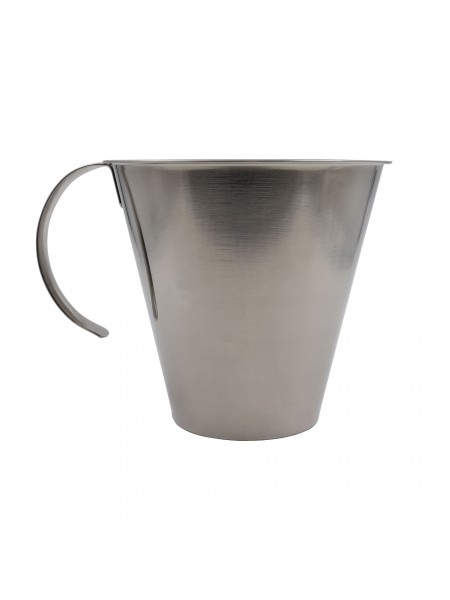 Стакан мерный для жидкостей и муки, 1,5 л, 15,5х15 см, нержавеющая сталь, Paderno. (42581-15)