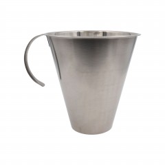 Стакан мерный для жидкостей и муки, 2 л, 17х19 см, нержавеющая сталь, Paderno. (42581-20)