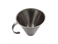 Стакан мерный для жидкостей и муки, 2 л, 17х19 см, нержавеющая сталь, Paderno. (42581-20)