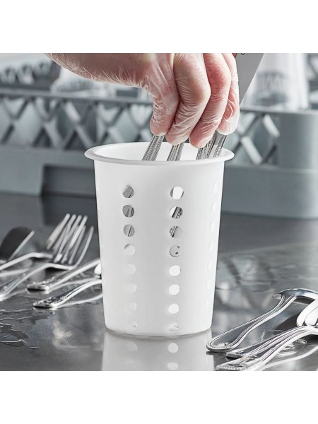 Стакан для столовых приборов D-9,5 см, H-13,5 см, пластик, Paderno. (42586-09)