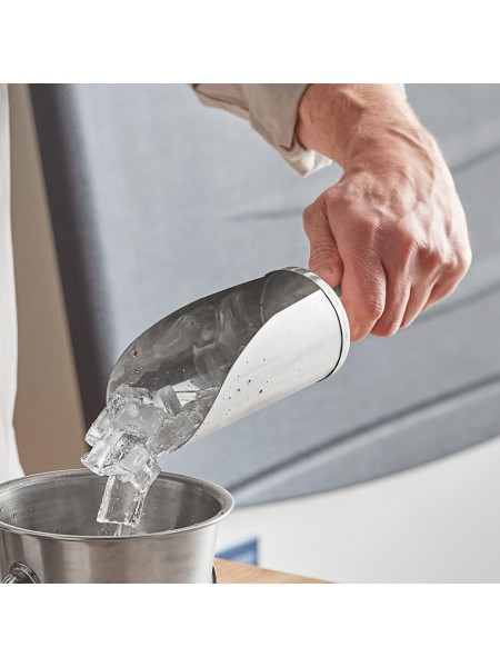 Совок для сыпучих продуктов, 25 см, 0,4 л, нержавеющая сталь, Paderno. (42609-15)