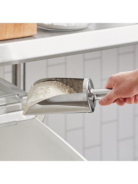 Совок для сыпучих продуктов, 25 см, 0,4 л, нержавеющая сталь, Paderno. (42609-15)