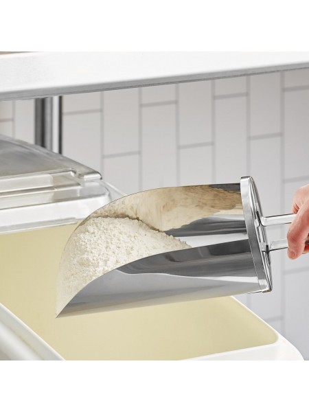 Совок для сыпучих продуктов, 36 см, 1,7 л, нержавеющая сталь, Paderno. (42609-23)