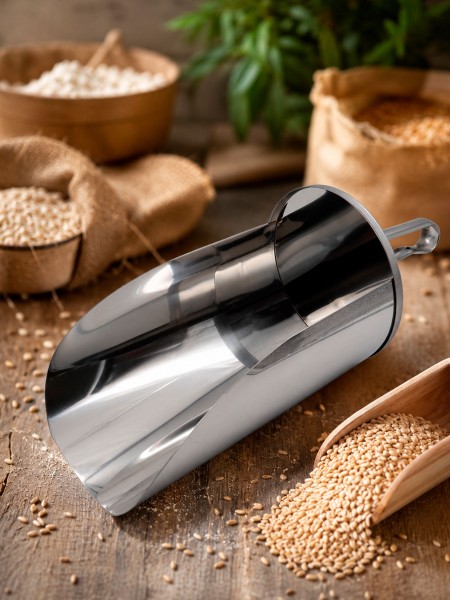 Совок для сыпучих продуктов, 39 см, 2,8 л, нержавеющая сталь, Paderno. (42609-25)