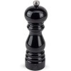 Мельница для соли, 18 см, Paris, деревянная, лакированная, цвет черный, ручная многоразовая, Peugeot. (42667S18)