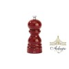Мельница для перца, 18 см, Paris, деревянная, лакированная, ручная многоразовая, цвет красный, Peugeot. (42668P18)