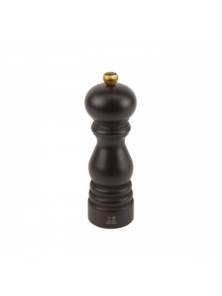 Мельница для перца, 18 см, Paris, деревянная, с мет.механизмом, цвет шоколад, Peugeot. (42746P18)