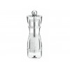 Мельница для соли, 16 см, Vittel, акриловая, прозрачная, ручная многоразовая, Peugeot. (42796S16)