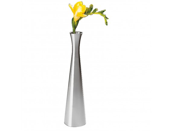 Сервировочная ваза для цветов на стол, 16 см, никелированная сталь, Paderno. (42942-16)