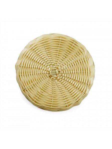 Плетеная сервировочная корзинка для хлеба, 20х7 см, полипропилен, Paderno. (42948-20)