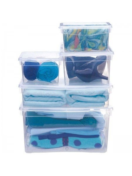 Контейнер для хранения с крышкой 18 л, 40х33,5х17 см, полипропилен, Рестола. (431249301)