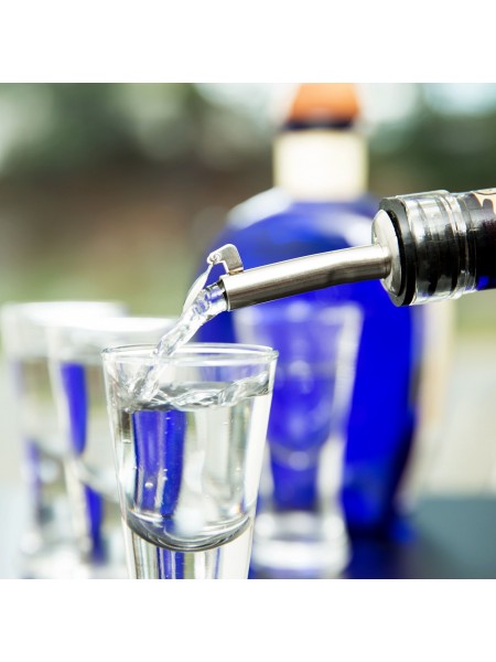 Набор гейзеров с крышкой, 2 штуки, черный, белый, пластик, нерж.сталь, Paderno. (44111-02)