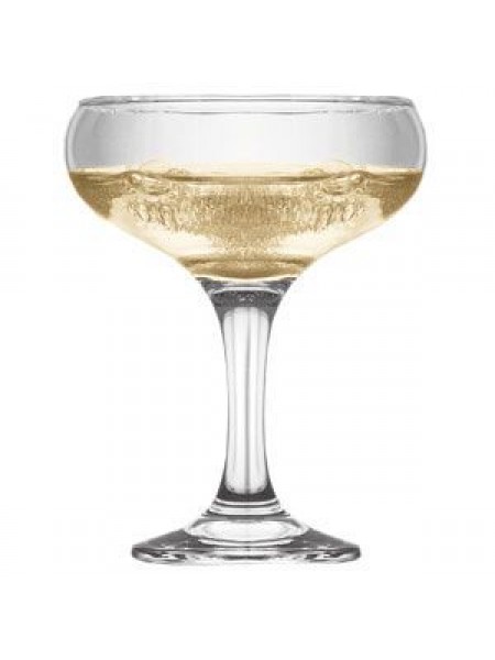 Шампан-блюдце «Бистро», стекло, 260мл, D=95/63, H=132мм, прозрачный, Pasabahce. (44136)