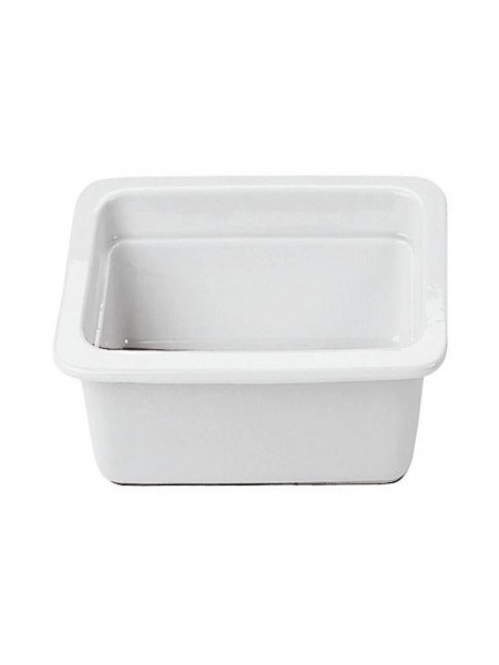 Гастроемкость 1/6-65 (17х16х6,5 см) цвет белый, фарфор, Paderno. (44339-06)
