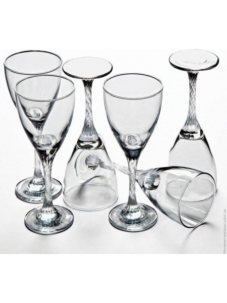 Бокал для вина «Твист», стекло, 180мл, D=69, H=178мм, прозрачный, Pasabahce. (44362)