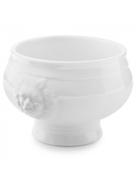 Супница фарфоровая, с львиными головами, 0.45л, Paderno. (44379-05)