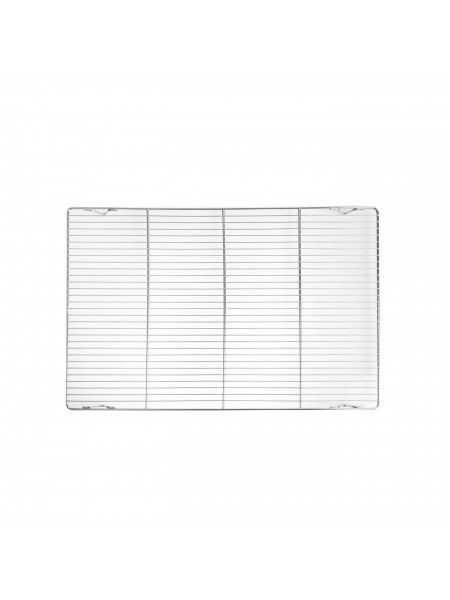 Решетка кондитерская, прямоугольная, 60х40 см, с ножками, нерж.сталь, Paderno. (44431-60)