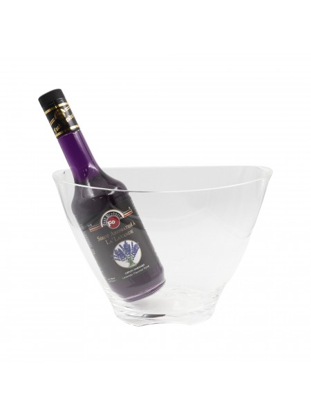 Ведро для льда, шампанского, 29х19,5, H-19,5 см, акрил, Paderno. (44946-29)