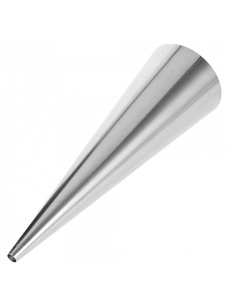Конус для выпечки трубочек, D-3.4см, L-11см, нерж.сталь, Paderno. (47021-35)