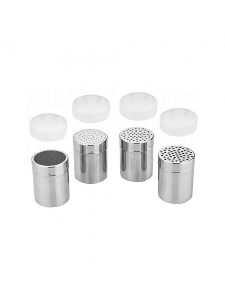 Шейкер для специй, 7х9 см, 0.3 л, крупное отверстие, нерж.сталь, Paderno. (47023-03)