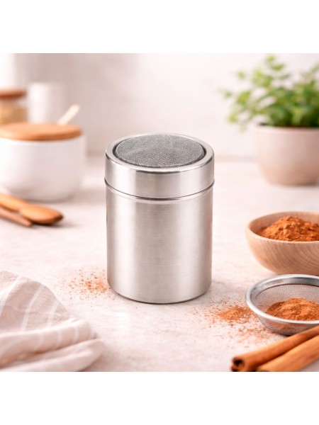 Шейкер для специй, 7х9 см, 0.3 л, сетка, нерж.сталь, Paderno. (47023-04)