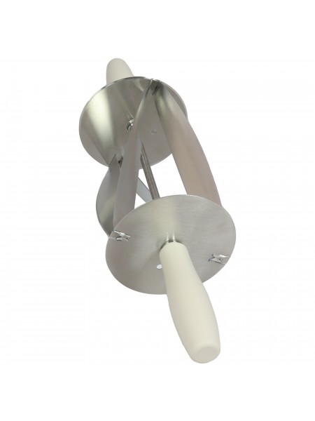 Нож роллер для круассанов и рогаликов, 18х20 см, нерж.сталь, Paderno. (47027-11)