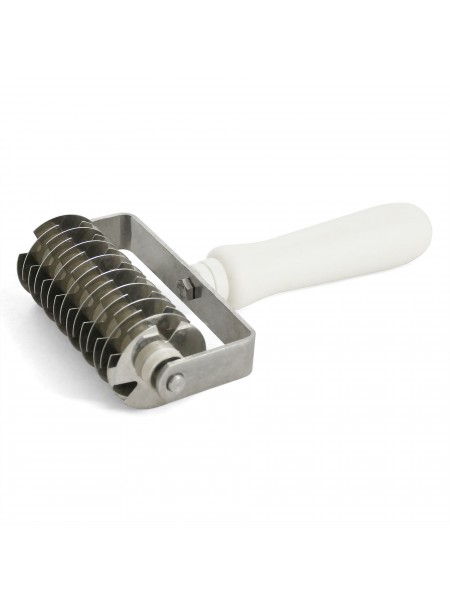 Разрыхлитель роллер для теста Решетка, 12 см, нерж.сталь, Paderno. (47029-12)