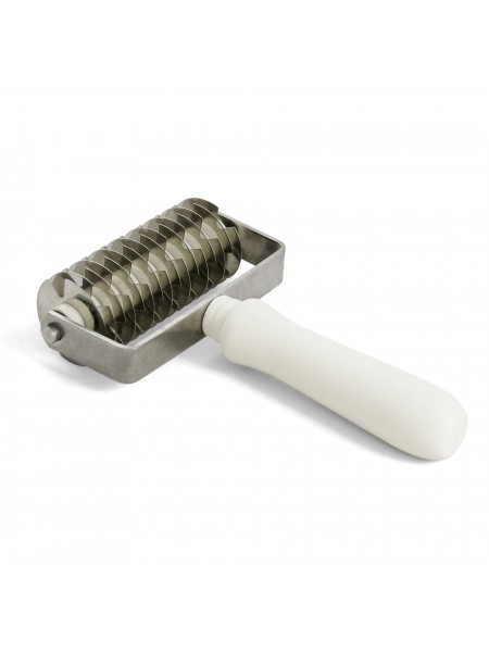 Разрыхлитель роллер для теста Решетка, 12 см, нерж.сталь, Paderno. (47029-12)