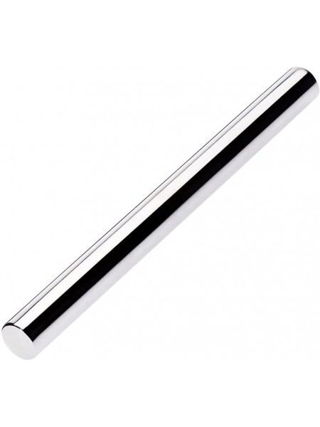 Скалка для теста без ручек, D-5 cм, L-50 см, нерж.сталь, Paderno. (47034-50)