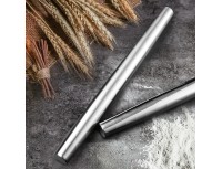Скалка для теста без ручек, D-5 cм, L-50 см, нерж.сталь, Paderno. (47034-50)