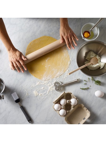 Скалка для теста без ручек, D-5 cм, L-50 см, дерево, Paderno. (47034-52)