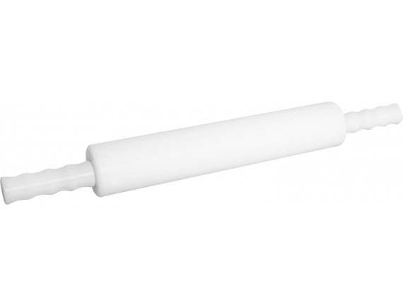 Скалка пластиковая кондитерская с ручками, D-7.8 см, L-40 см, Paderno. (47037-40)