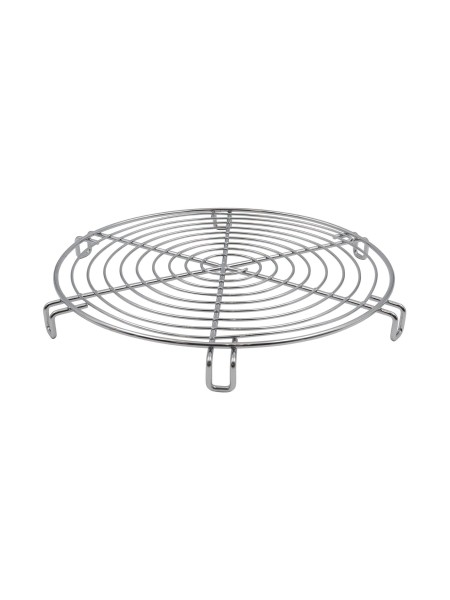 Решетка кондитерская, круглая, 22 см, с ножками, хром.сталь, Paderno. (47098-22)