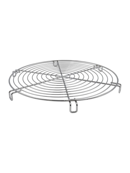 Решетка кондитерская, круглая, 26 см, с ножками, хром.сталь, Paderno. (47098-26)