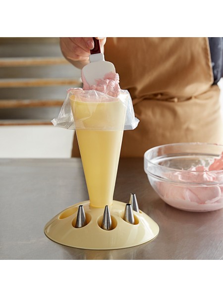 Подставка для кондитерского мешка, конус, H-23см, п/п, Paderno. (47110-23)