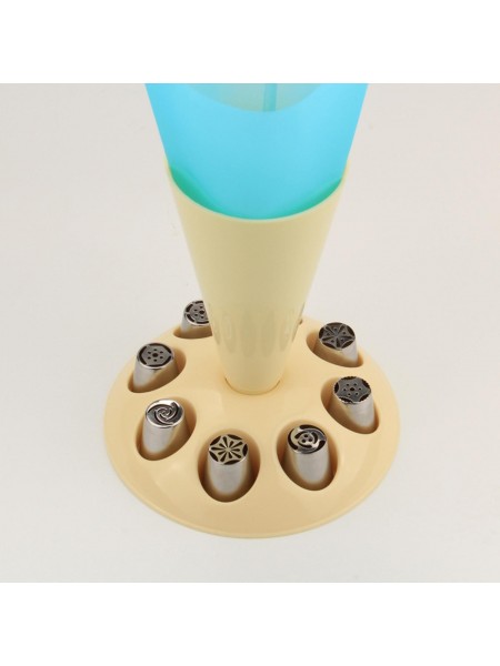 Подставка для кондитерского мешка, конус, H-23см, п/п, Paderno. (47110-23)