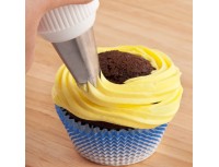 Насадка кондитерская, крупный зуб, D-9 мм, 8 лучей, нерж.сталь, Paderno. (47208-16)