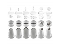Набор кондитерских насадок №6, 6 штук, D основания 25 мм, нерж.сталь, Paderno. (47357-06)