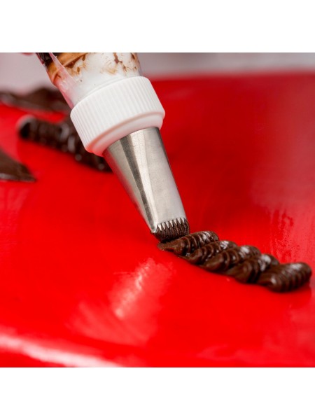 Набор кондитерских насадок №24, 9 штук, D основания 18 мм, нерж.сталь, Paderno. (47357-24)