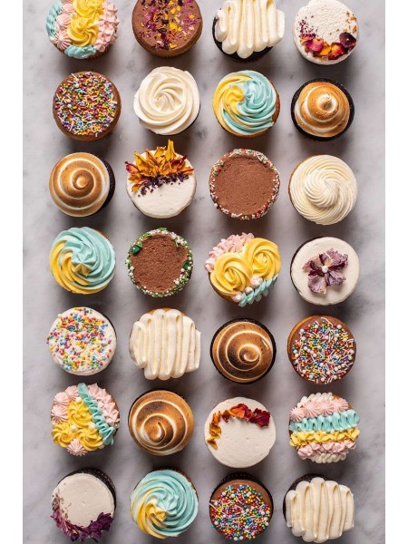 Набор кондитерских насадок №28, 8 штук, D основания 18 мм, нерж.сталь, Paderno. (47357-28)