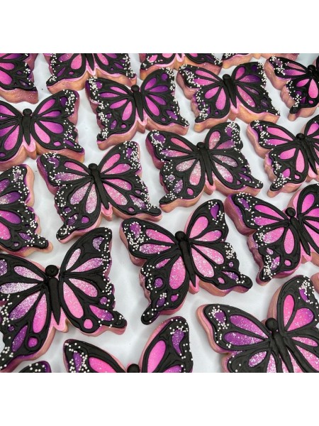 Вырубка форма для приготовления пряников и печенья, Бабочка, 8х7х3 см нержавеющая сталь, Paderno. (47371-08)