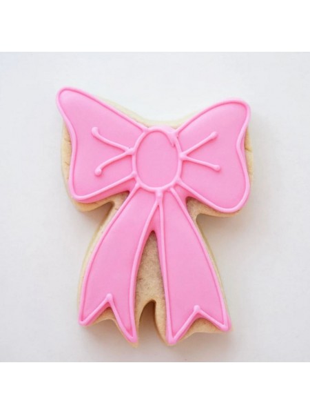 Вырубка форма для приготовления пряников и печенья, Бант, 6х8х3 см нержавеющая сталь, Paderno. (47373-02)