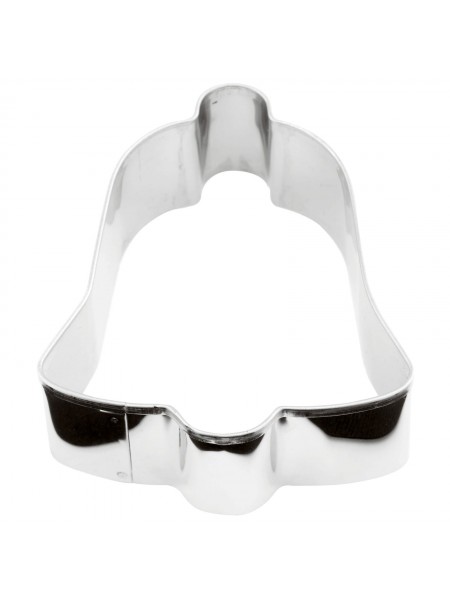 Вырубка форма для приготовления пряников и печенья, Колокольчик, 6х7х3 см нержавеющая сталь, Paderno. (47373-08)