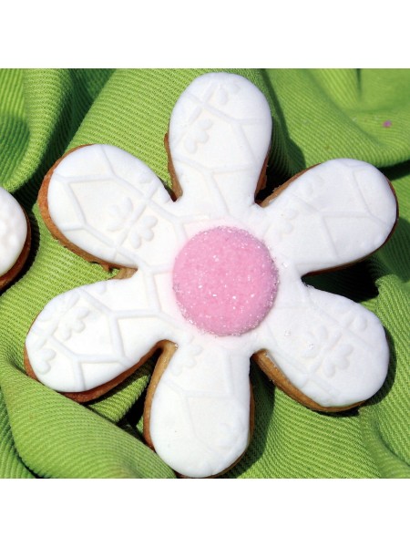 Вырубка форма для приготовления пряников и печенья, Цветок, 7х7.4х3 см нержавеющая сталь, Paderno. (47374-02)