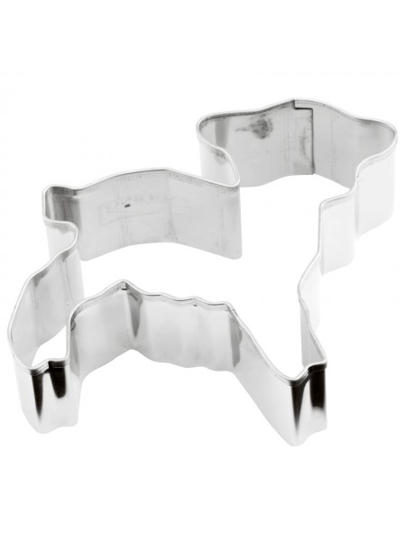 Вырубка форма для приготовления пряников и печенья, Ягненок, 8х7х3 см нержавеющая сталь, Paderno. (47376-08)