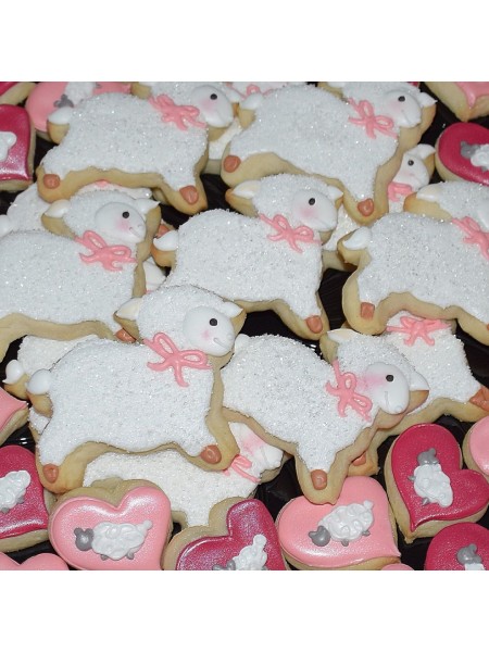 Вырубка форма для приготовления пряников и печенья, Ягненок, 8х7х3 см нержавеющая сталь, Paderno. (47376-08)