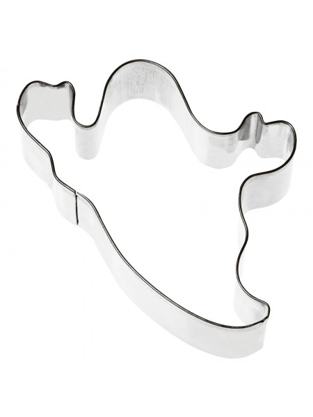 Вырубка форма для приготовления пряников и печенья, Привидение, 8х8.4х3 см нержавеющая сталь, Paderno. (47377-03)