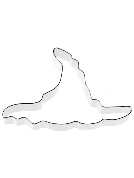 Вырубка форма для приготовления пряников и печенья, Шляпа ведьмы, 8.5х13х3 см нержавеющая сталь, Paderno. (47377-05)