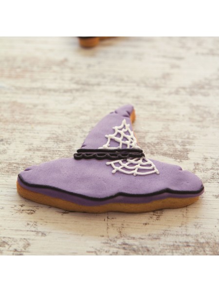 Вырубка форма для приготовления пряников и печенья, Шляпа ведьмы, 8.5х13х3 см нержавеющая сталь, Paderno. (47377-05)