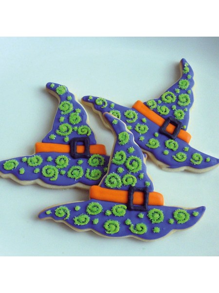 Вырубка форма для приготовления пряников и печенья, Шляпа ведьмы, 8.5х13х3 см нержавеющая сталь, Paderno. (47377-05)